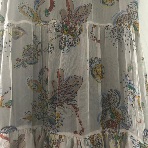 ZARA WOMAN Silk Dress Lace Detail 7785/739 Size M New With Tags $189 - Picture 10 of 16